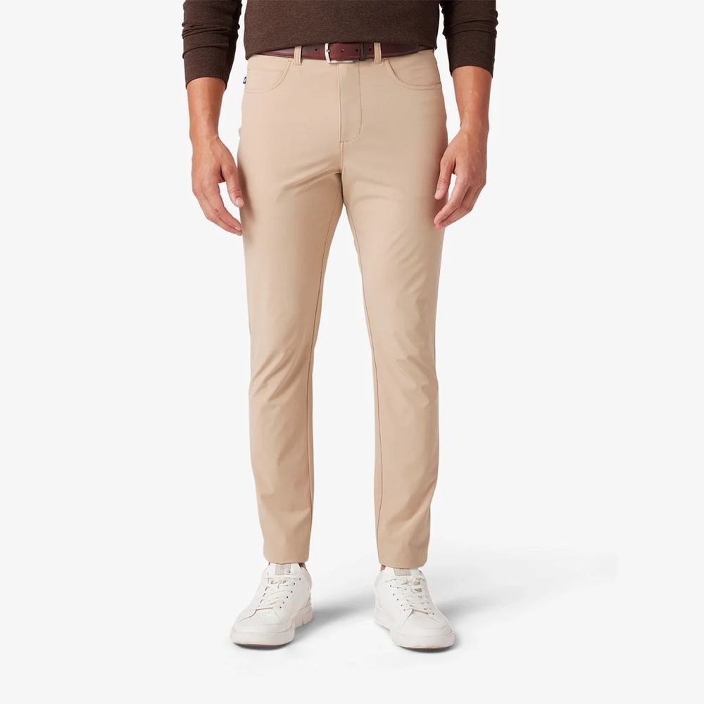 Mizzen+Main Helmsman Slim 5 Pocket Pant in Hummus Solid size 38x32